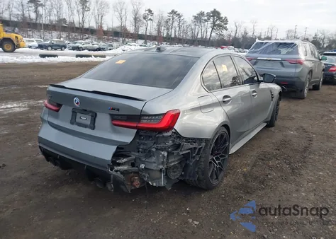 2023 BMW M3 Competition xDrive z USA, uszkodzony, nr VIN WBS43AY0XPFN31984